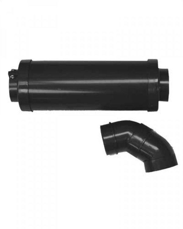 Standard Central Vacuum Exhaust Muffler Gray Stony Brook Sew & Vac Sewing Shop and Vacuum