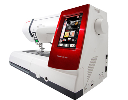 janome-9900-angle-red