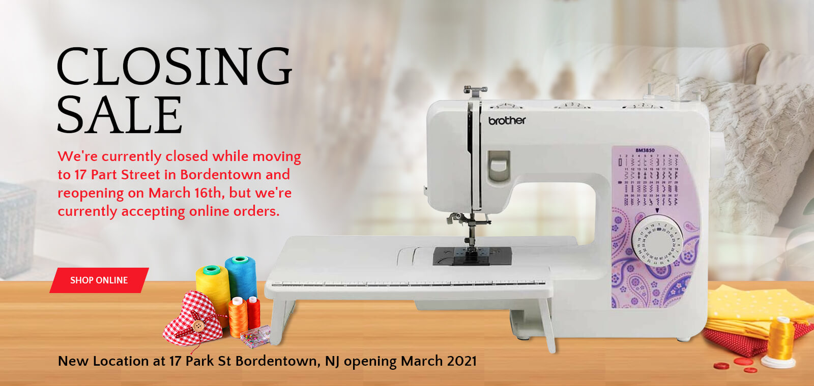 Deals Stony Brook Sew & Vac Sewing Shop and Vacuum Cleaner Store.